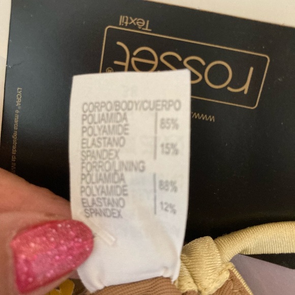 CIA.Maritima Light Golden Bikini Top Petite Small Brand New - Picture 5 of 5